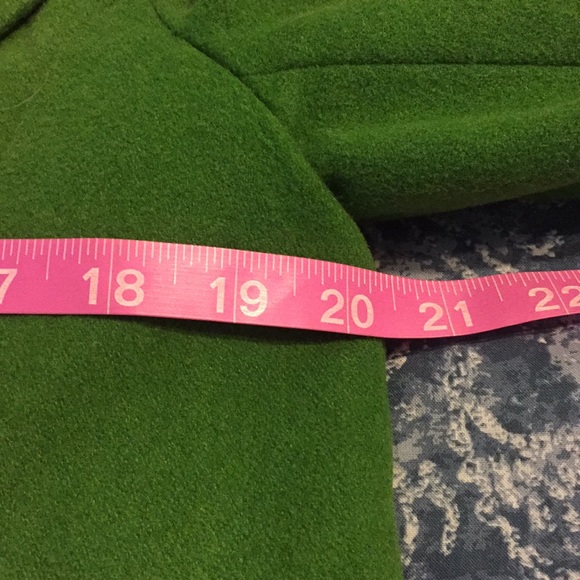 🛍Merona brand woman’s pea coat sz medium green - Picture 5 of 6